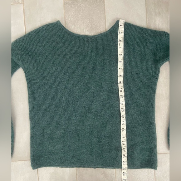 Sezane Gaspard Teal Button-Up Cardigan Size XS - Picture 7 of 8